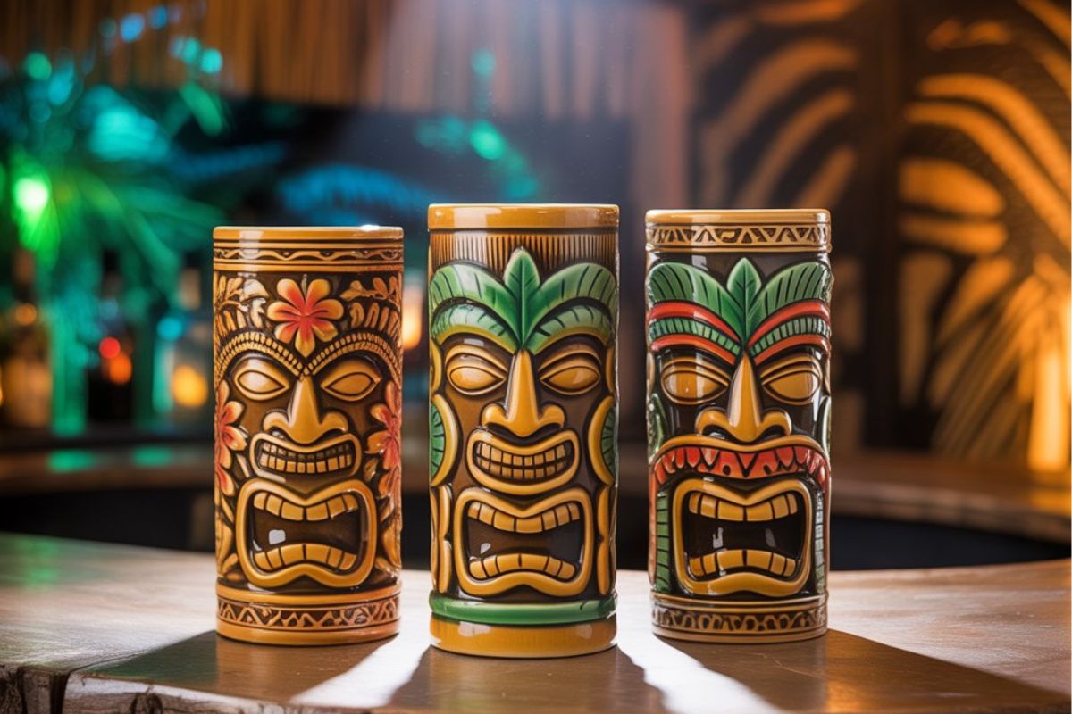 Authentic Hawaiian Tikki Mugs