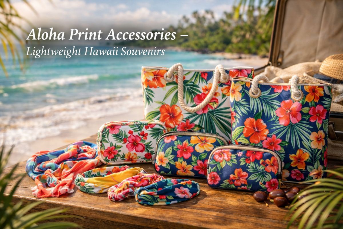 Aloha Print Accessories