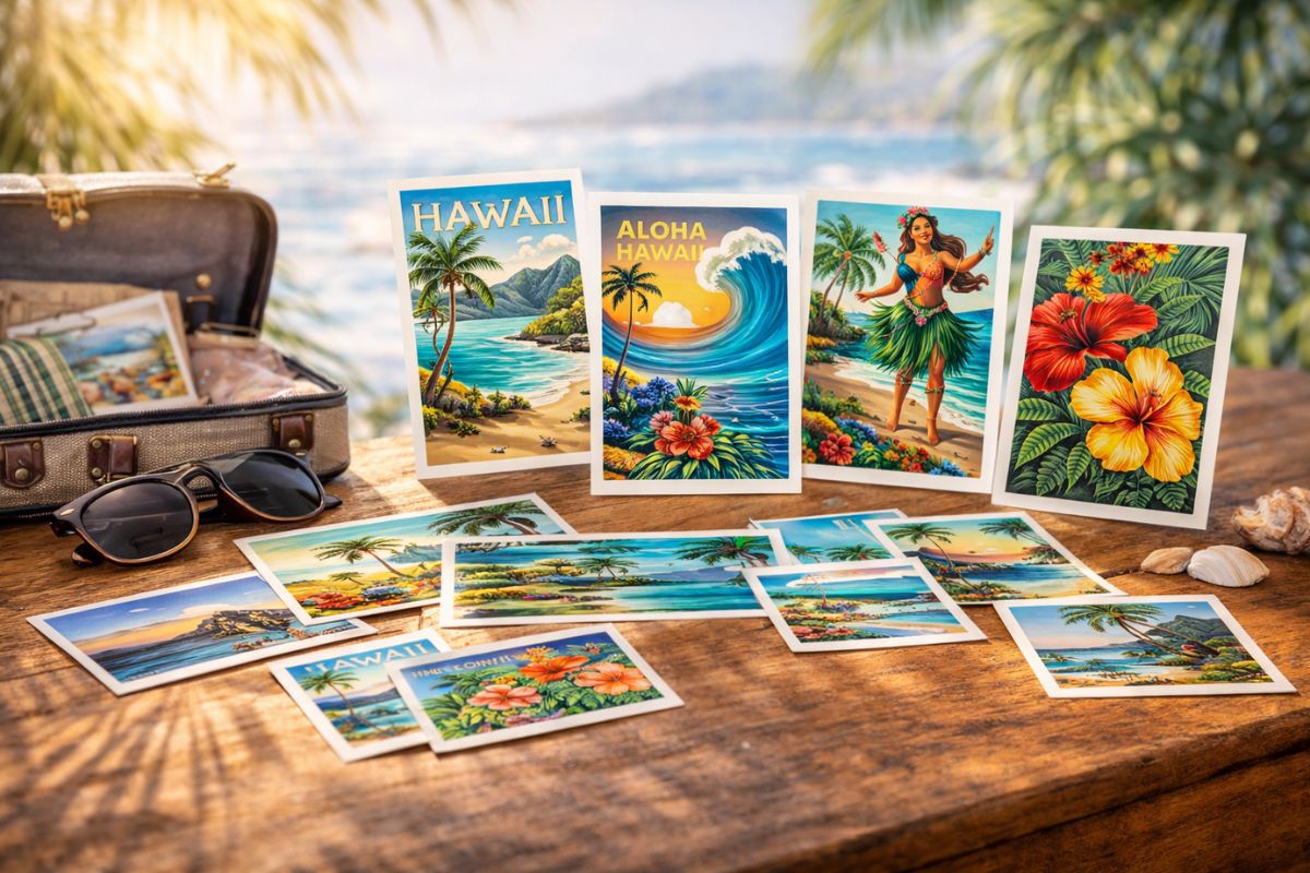 Hawaiian Postcards and Art Prints
