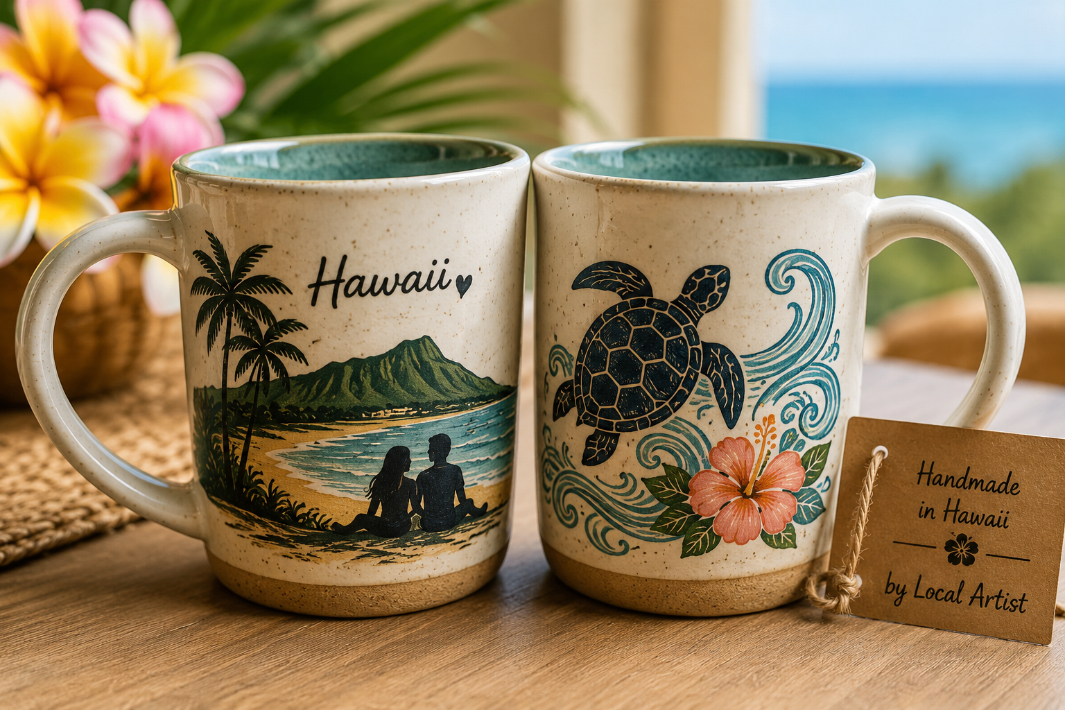 Couple Coffee Mugs from Local Artists