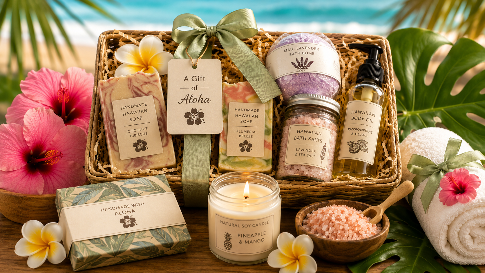 Handmade Soap and Spa Gift Sets