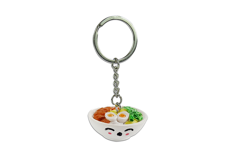 Saimin Bowl Keychain