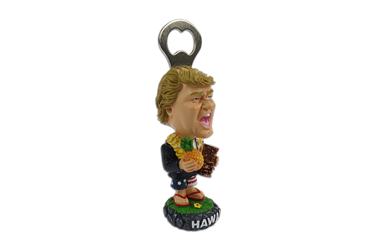 Trump with Pineapple Bottle Opener