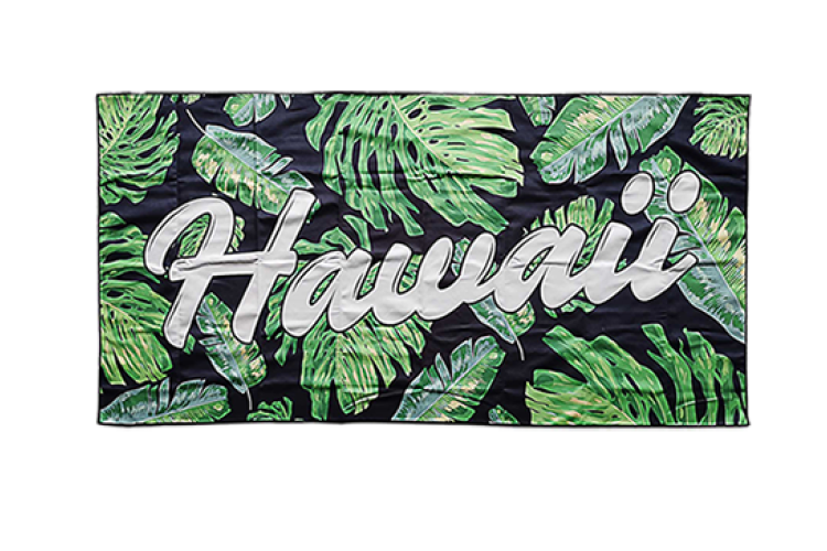 Hawaii Microsuede Beach Towel