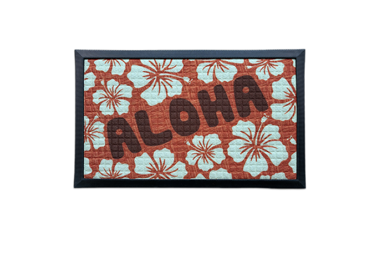Hibiscus Aloha Mat