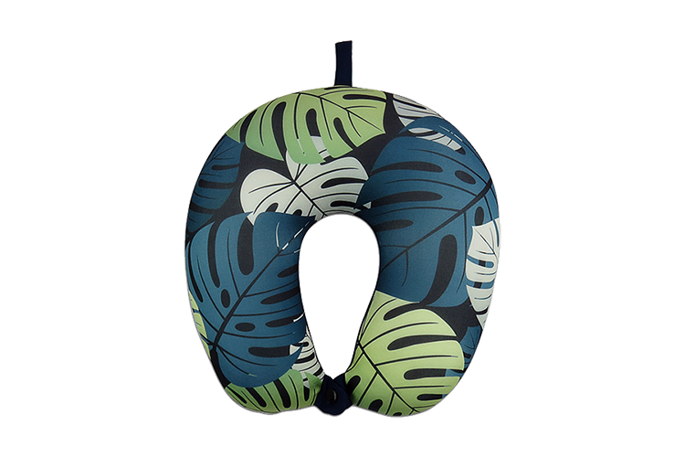 Monstera Cool Neck Pillow