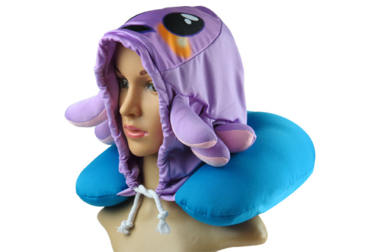 Tako (Octopus) Hooded Buddy Pillow