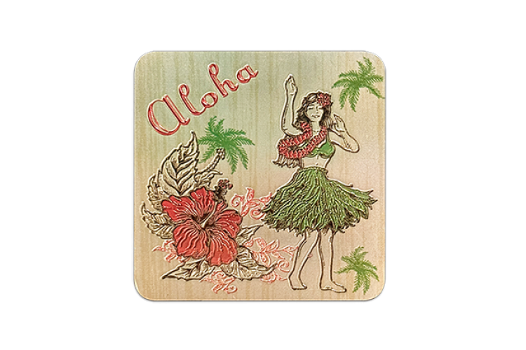 Hula Magnet
