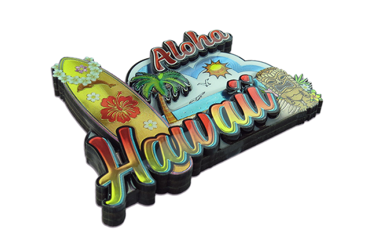 Epoxy Surfboard Magnet