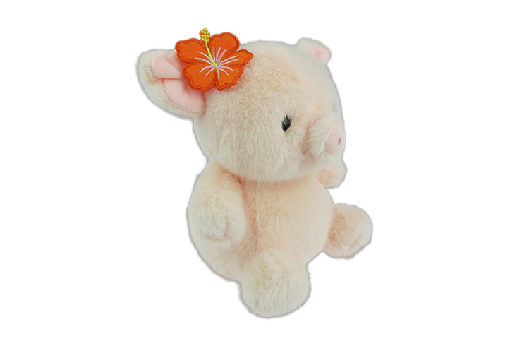 Sitting Pig Plush
