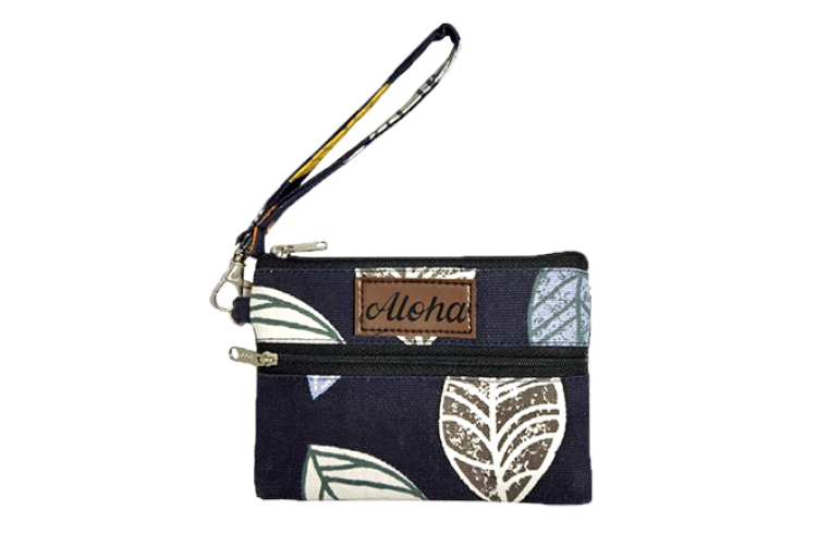 Colorful Maile Small Wristlet
