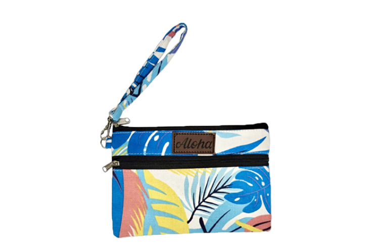 Paradise Palms Wristlet