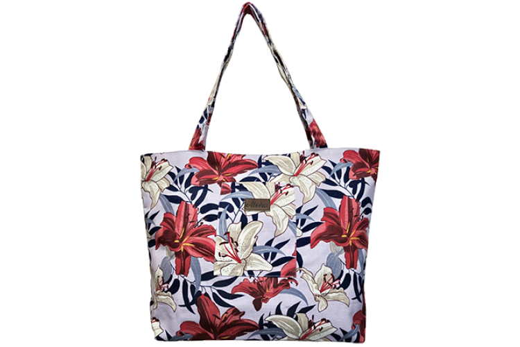 Hawaiian Flora Large Tote