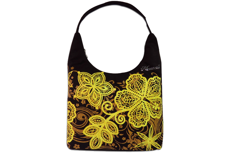 Batik Hibiscus City Bag