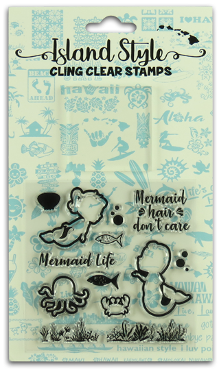 Mermaid Life Acrylic Stamps